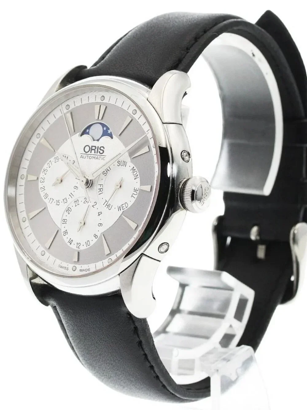 ORIS Artelier Complication 7592 Moon Phase Day Date Automatic Men's Watch_971327